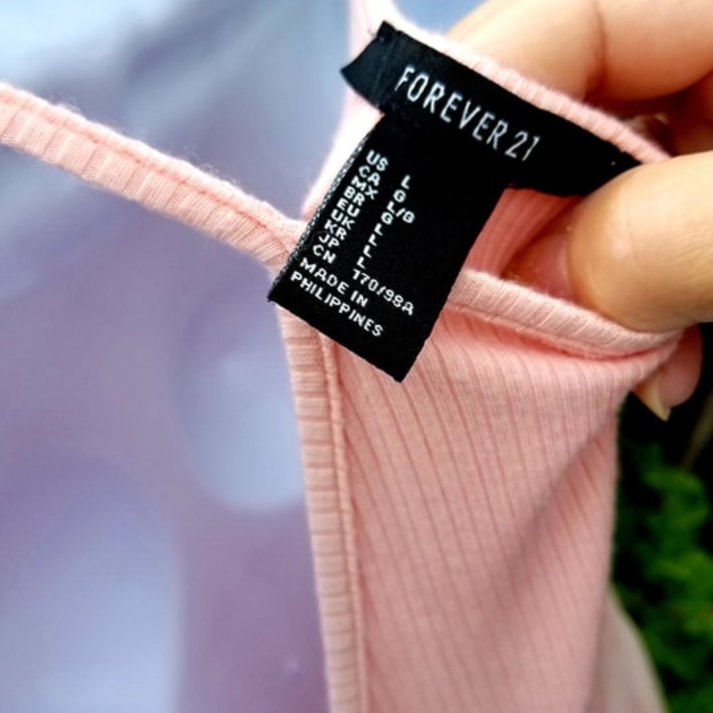 Peachy-Pink Dream Scheme Forever 21 DRESS - Picture 6 of 8